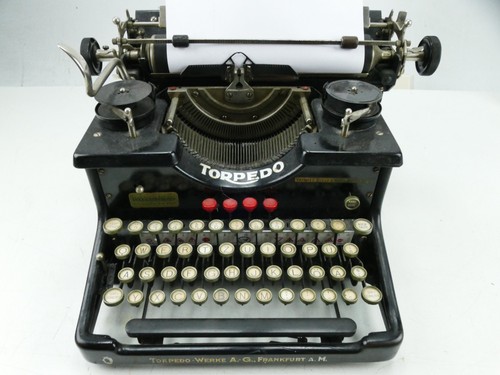 Macchina scrivere torpedo - scrivere,