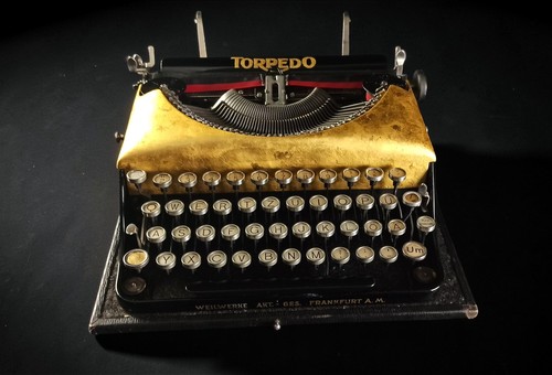 Macchina scrivere torpedo - macchina,