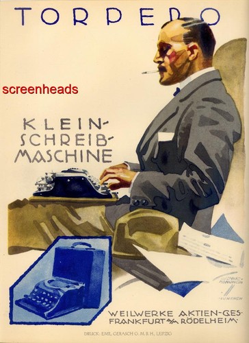 Poster originale 1926 tedesco - originale,