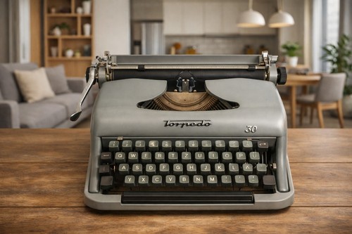 Macchina scrivere torpedo - macchina, da